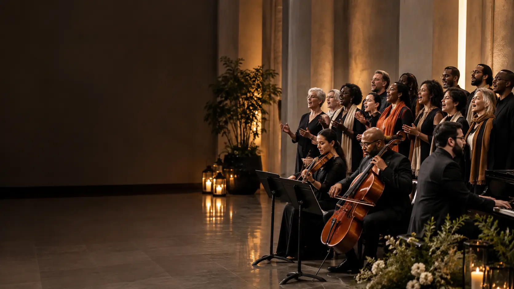 Sfeervolle impressie van religieuze & levensbeschouwelijke evenementen